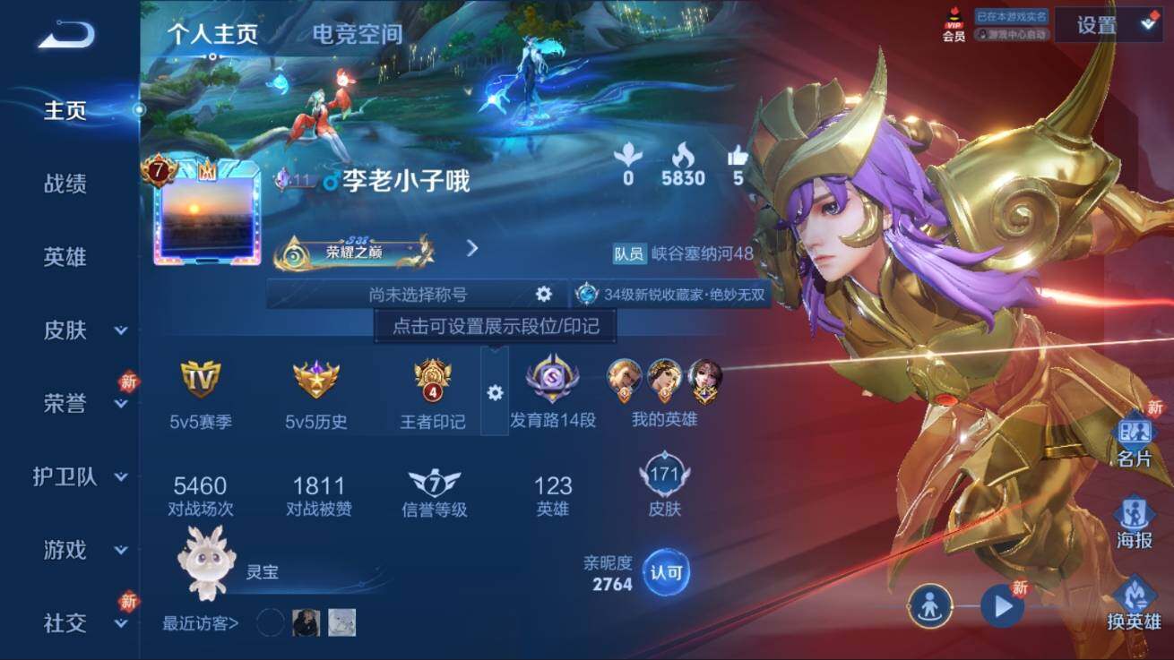 WZ03367381王者荣耀账号详情图6