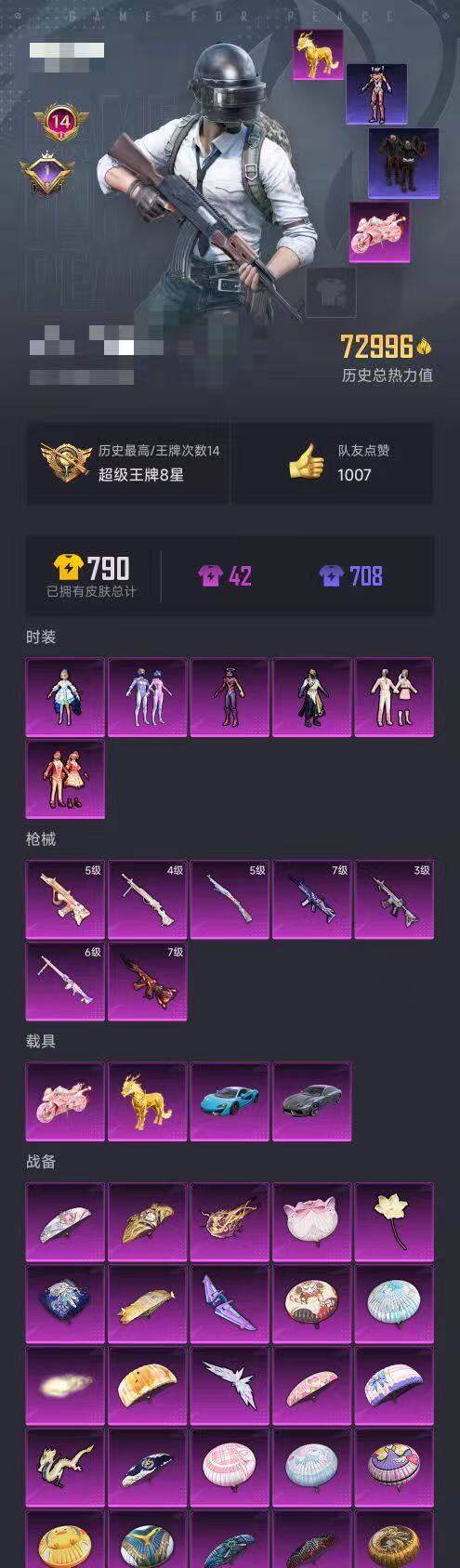 HPEY3161794和平精英账号详情图5