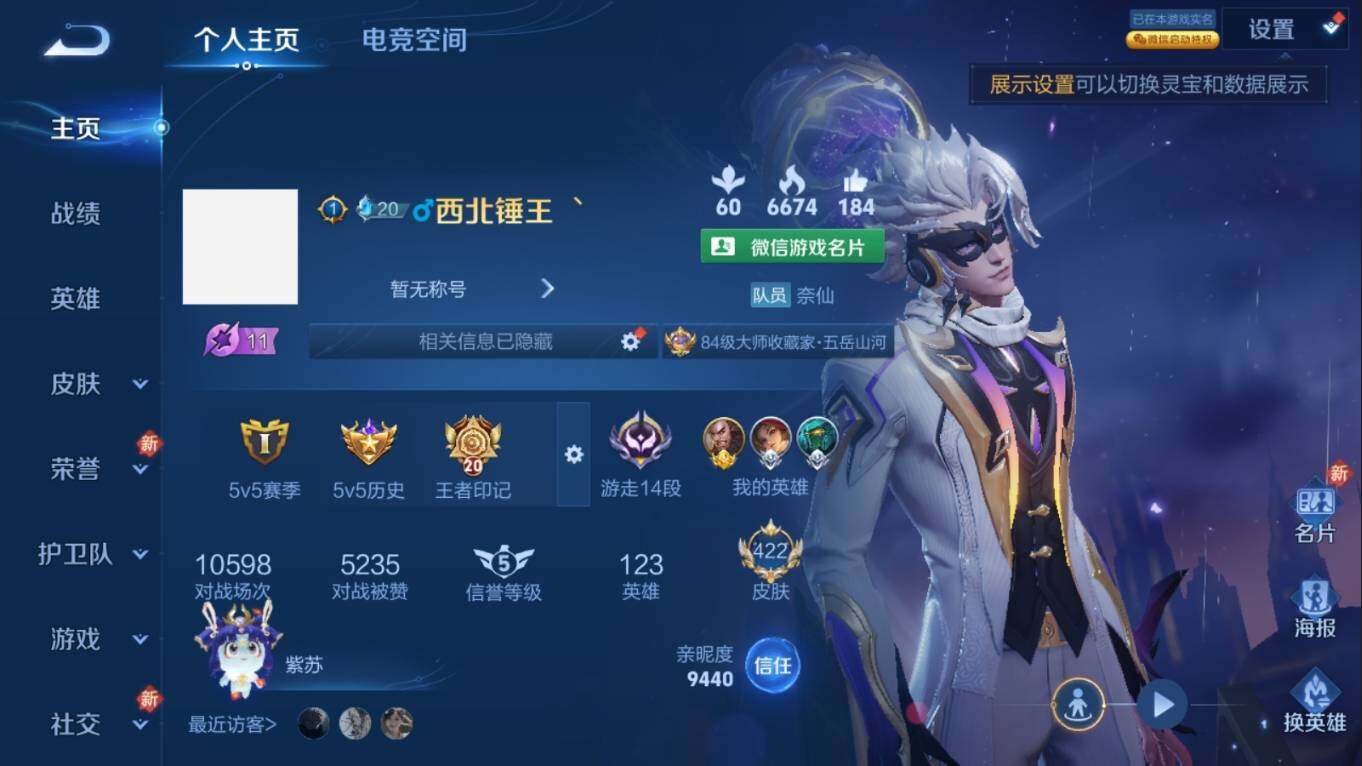 WZ033100090王者荣耀账号详情图8