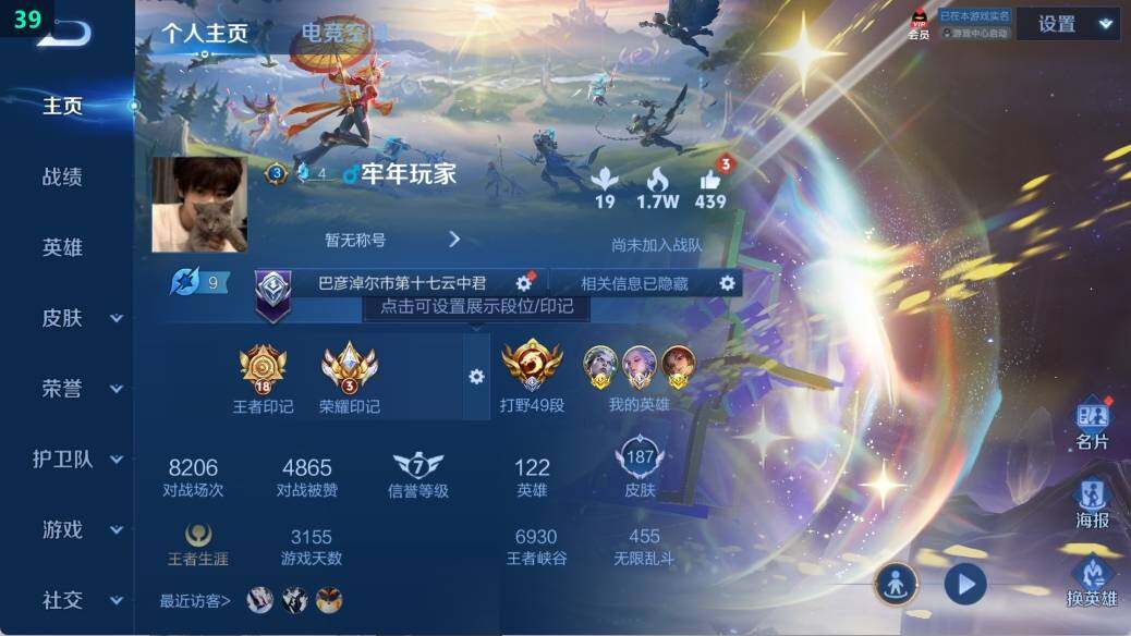 WZ03388998王者荣耀账号详情图8
