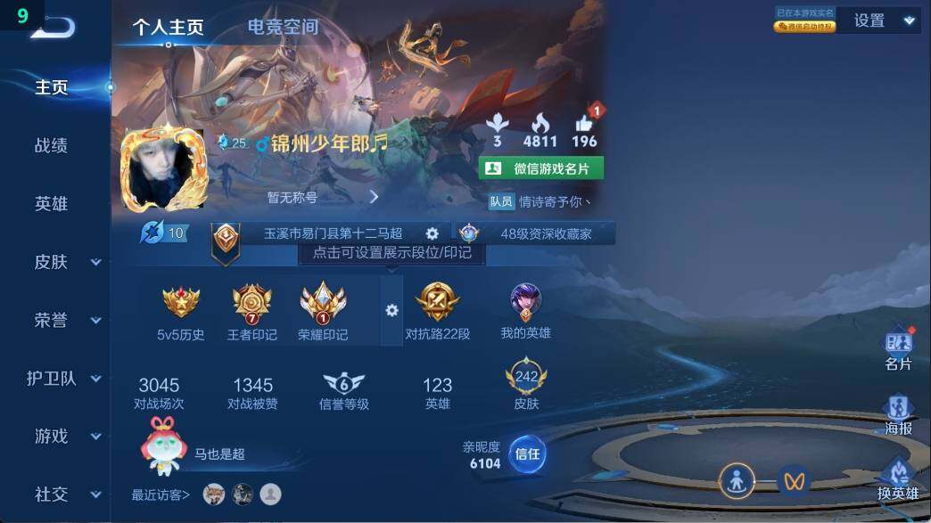 WZ03388997王者荣耀账号详情图10