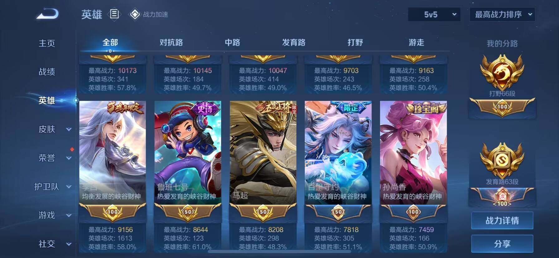 WZ03396704王者荣耀账号详情图6