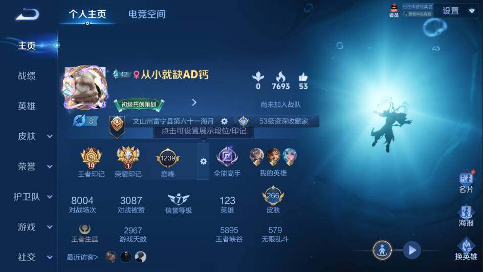 WZ03398988王者荣耀账号详情图8 WZ03398988王者荣耀账号详情图8