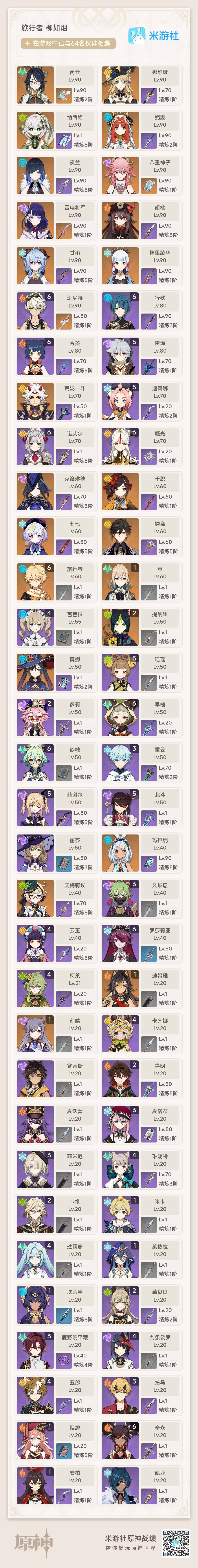 YSEY31461原神账号详情图3