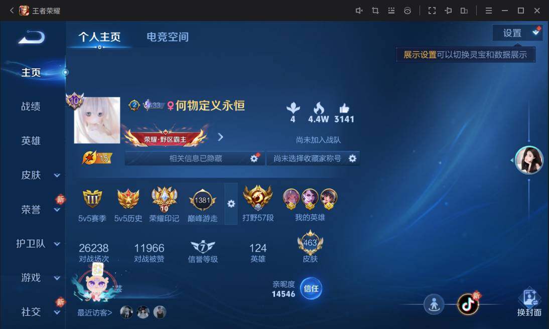 WZ033100089王者荣耀账号详情图9