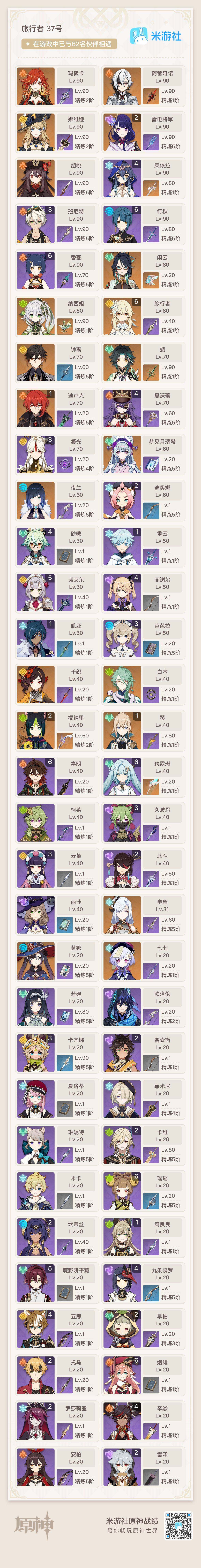 YSEY31483原神账号详情图3