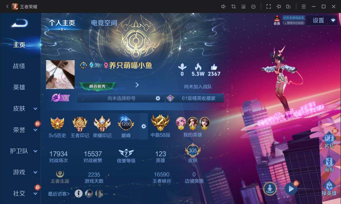 WZ033101095王者荣耀账号详情图7
