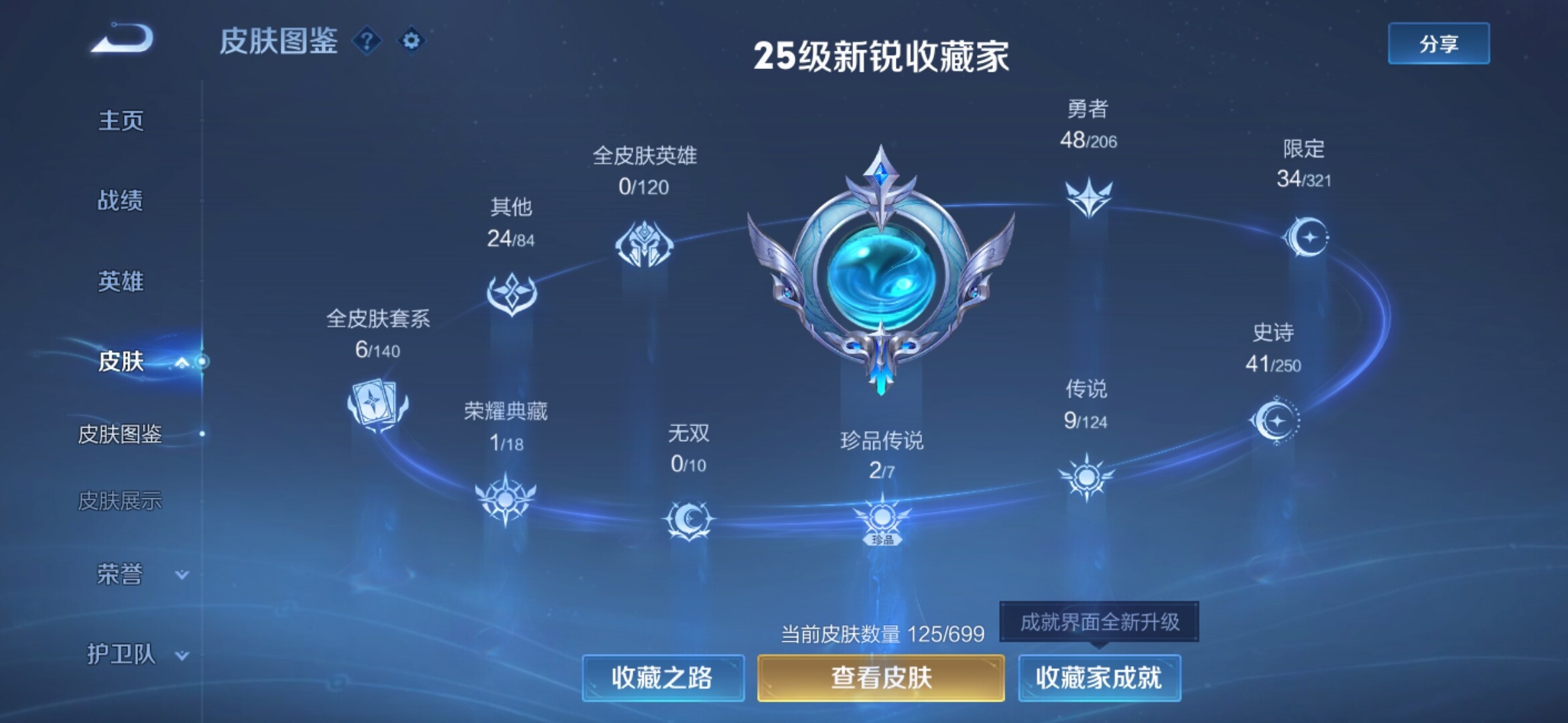 WZXS3101253王者荣耀账号详情图2