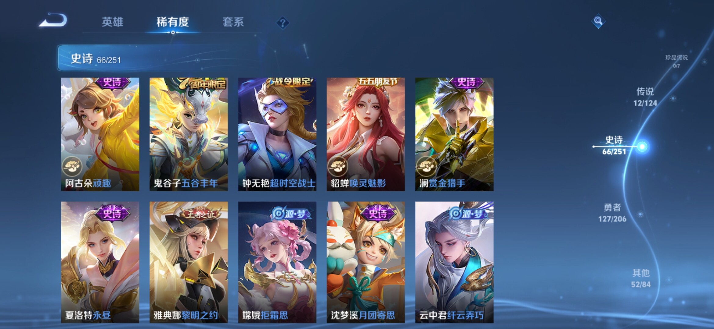WZXS3101259王者荣耀账号详情图13
