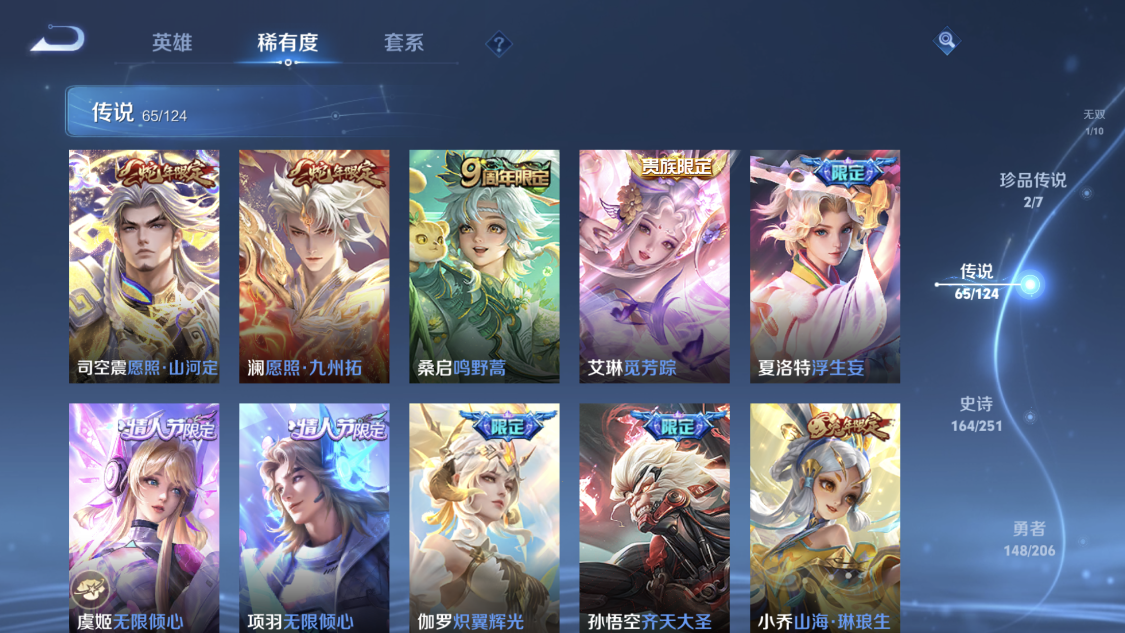 WZXS3101257王者荣耀账号详情图9