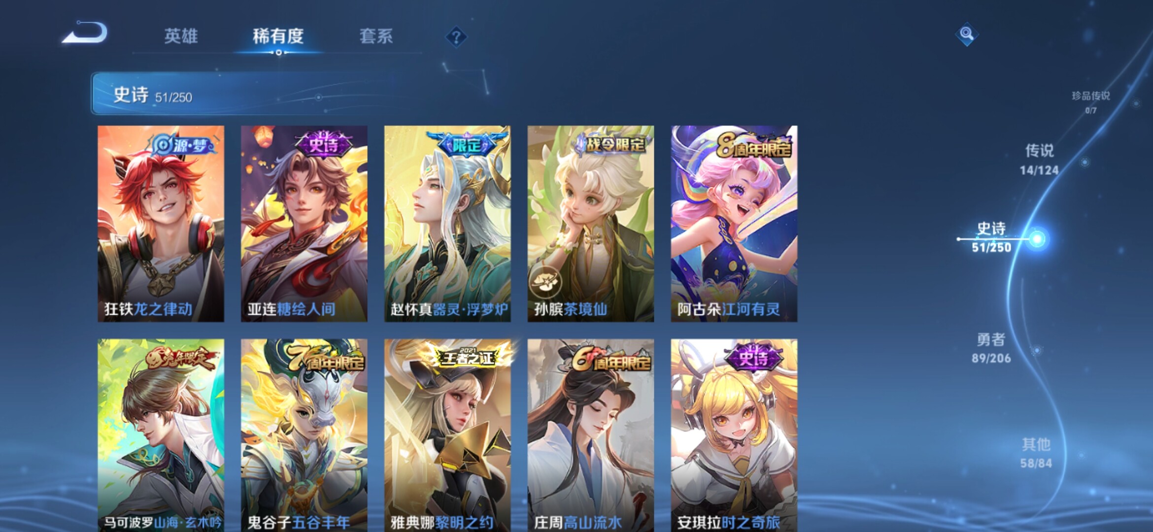 WZXS3101268王者荣耀账号详情图10