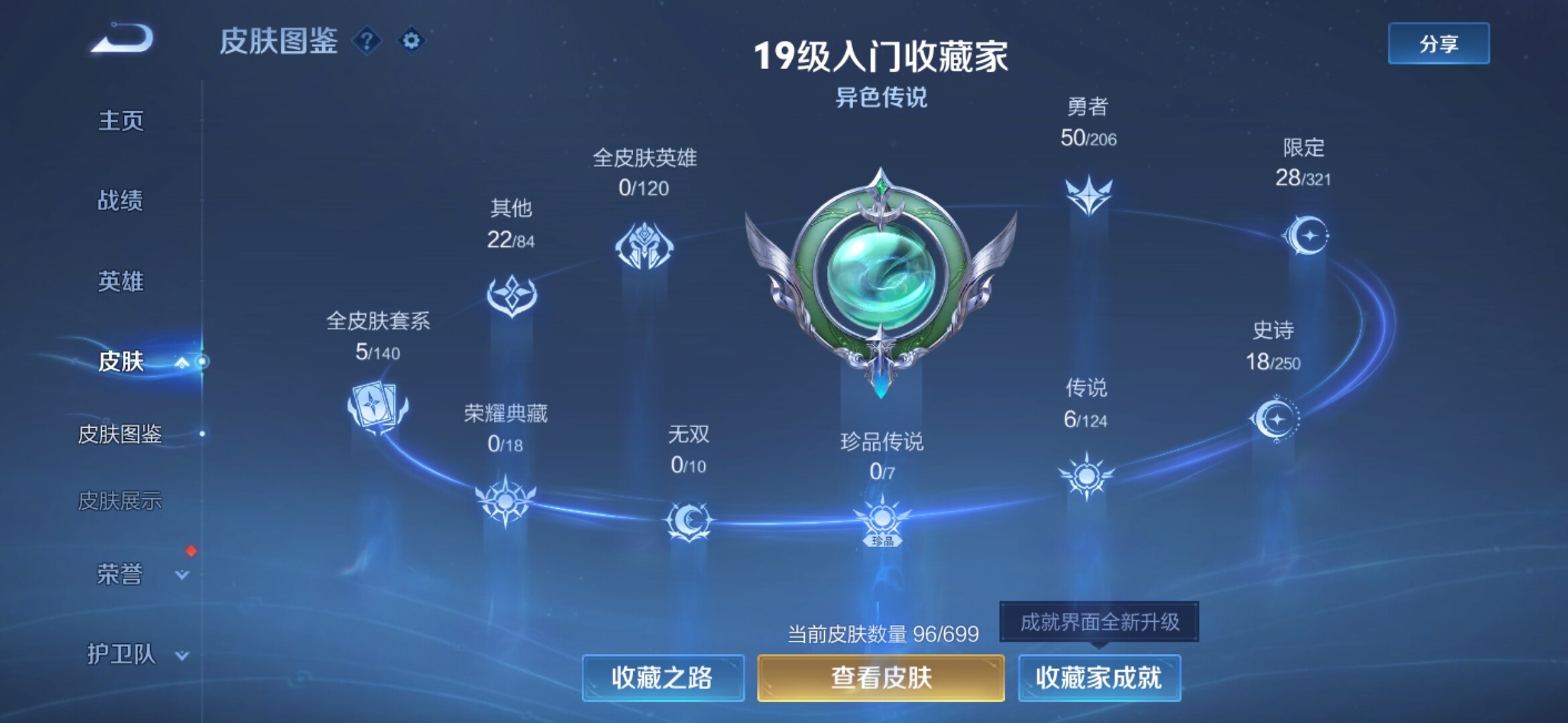 WZXS3101424王者荣耀账号详情图2