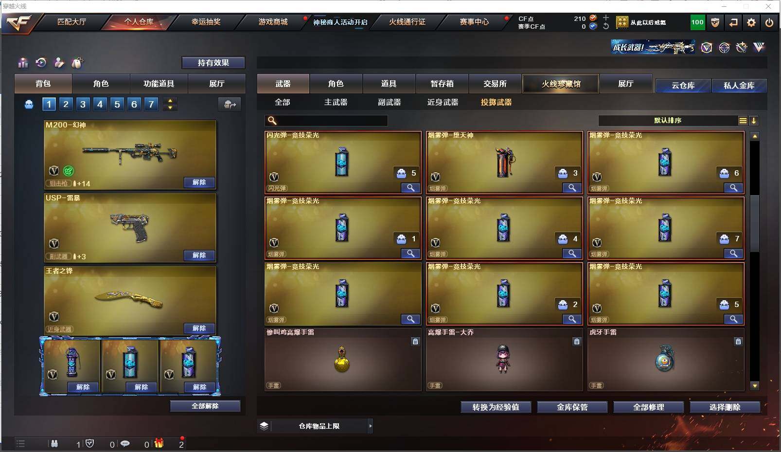 CFXS311360穿越火线账号详情图17