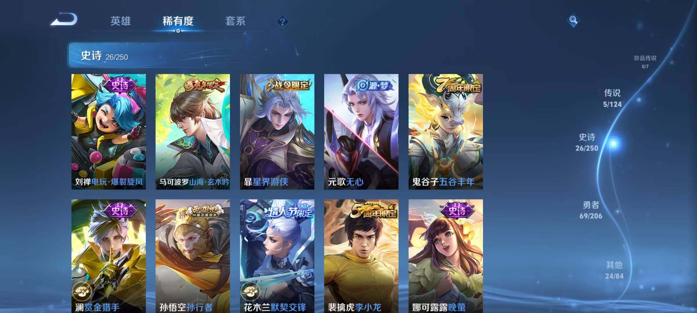 WZJZ3105095王者荣耀账号详情图8