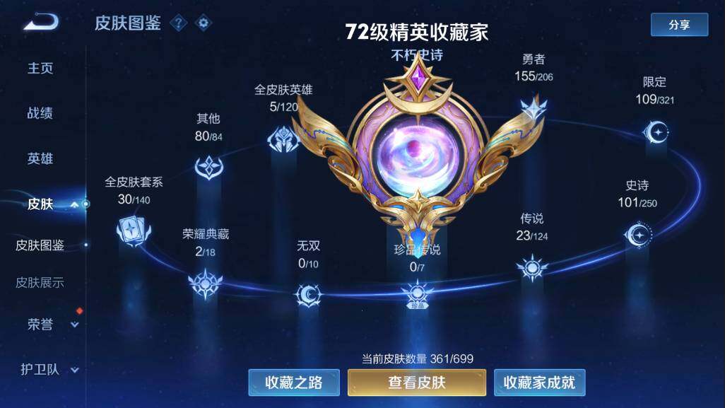 WZQM3103806王者荣耀账号详情图4