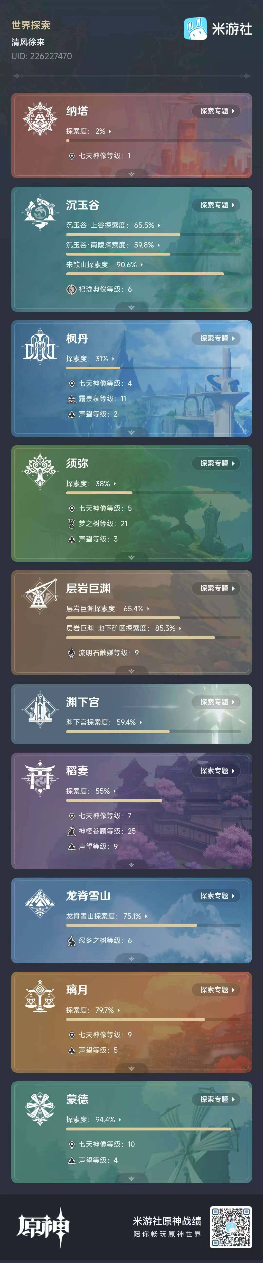 YSEY31575原神账号详情图9 YSEY31575原神账号详情图9