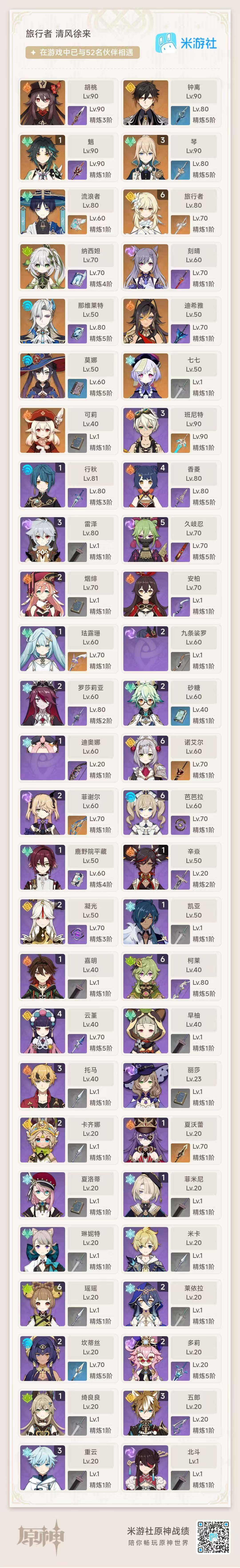 YSEY31575原神账号详情图10 YSEY31575原神账号详情图10