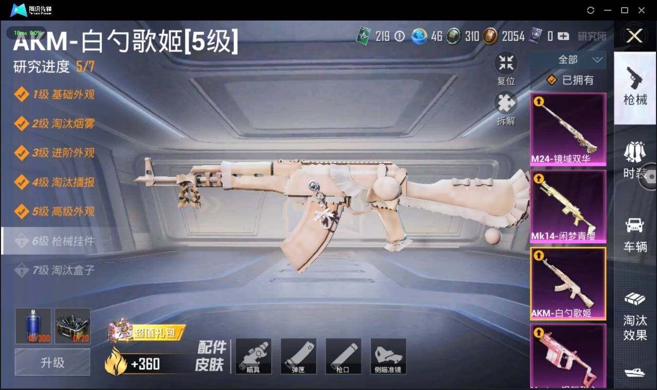 HPLE3269173和平精英账号详情图15 HPLE3269173和平精英账号详情图15