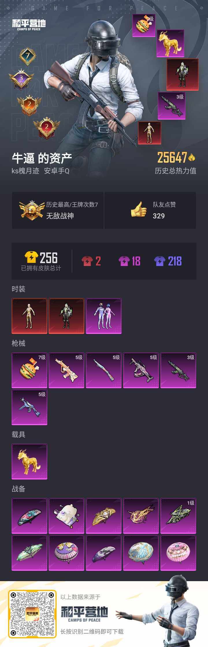 HPQM3164730和平精英账号详情图2