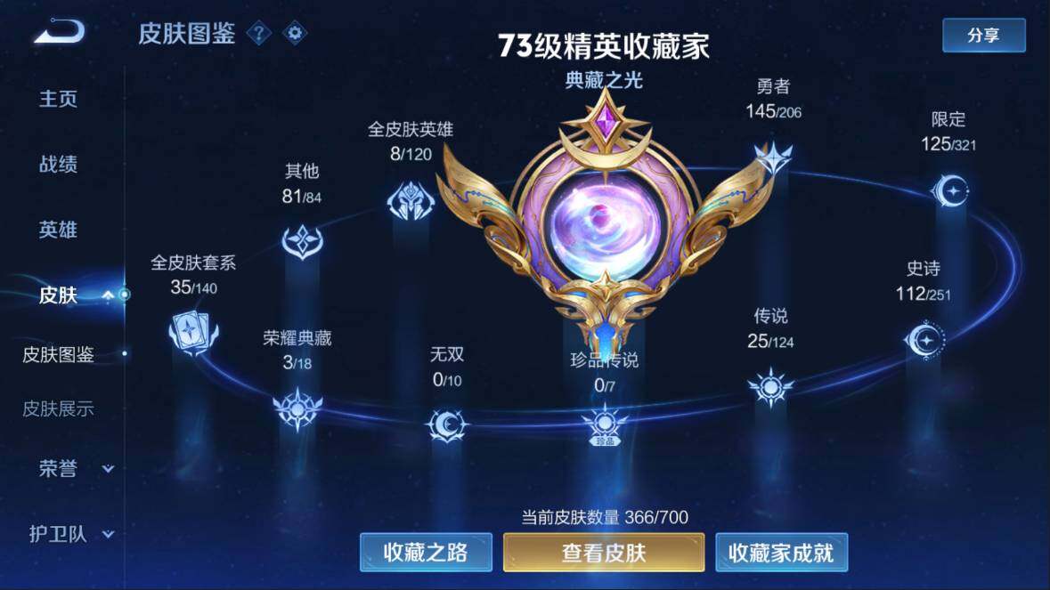 WZQM3115071王者荣耀账号详情图3 WZQM3115071王者荣耀账号详情图3