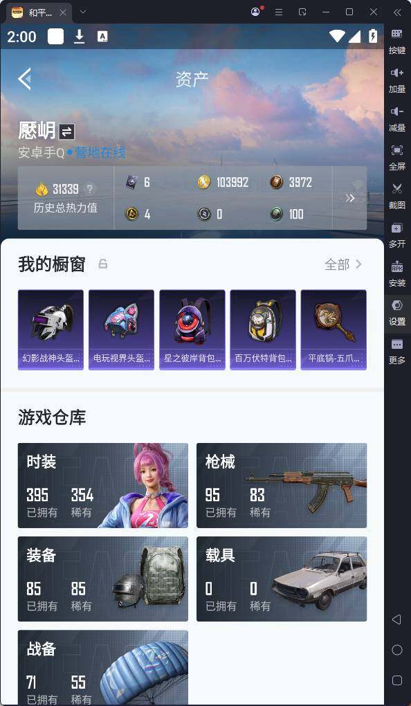 HPQM3169517和平精英账号详情图8