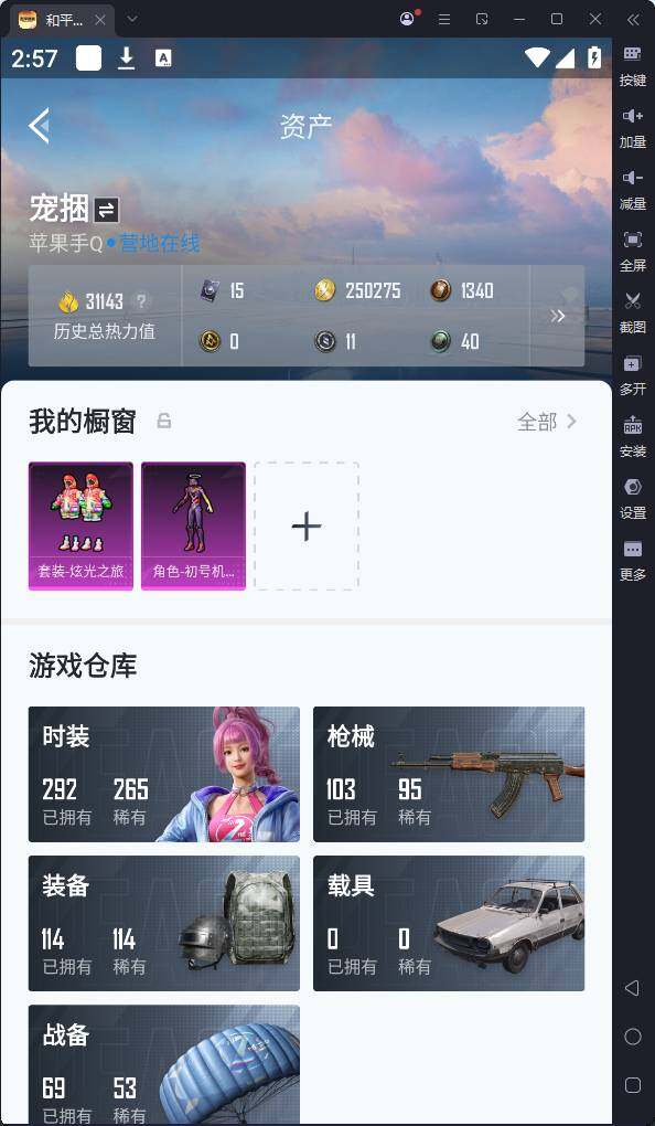 HPQM3169764和平精英账号详情图8