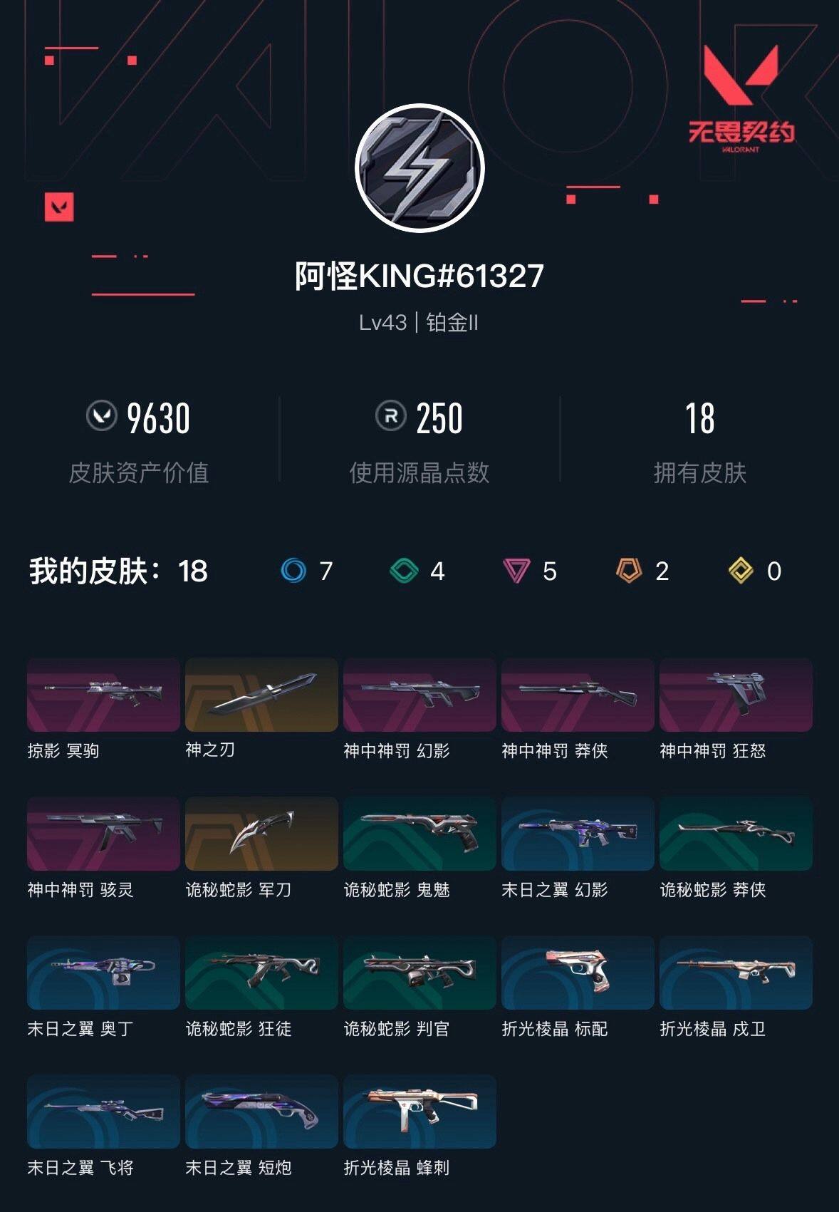 WWQXL33594无畏契约账号详情图4