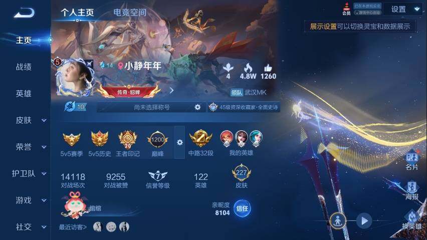 WZ033107371王者荣耀账号详情图8 WZ033107371王者荣耀账号详情图8