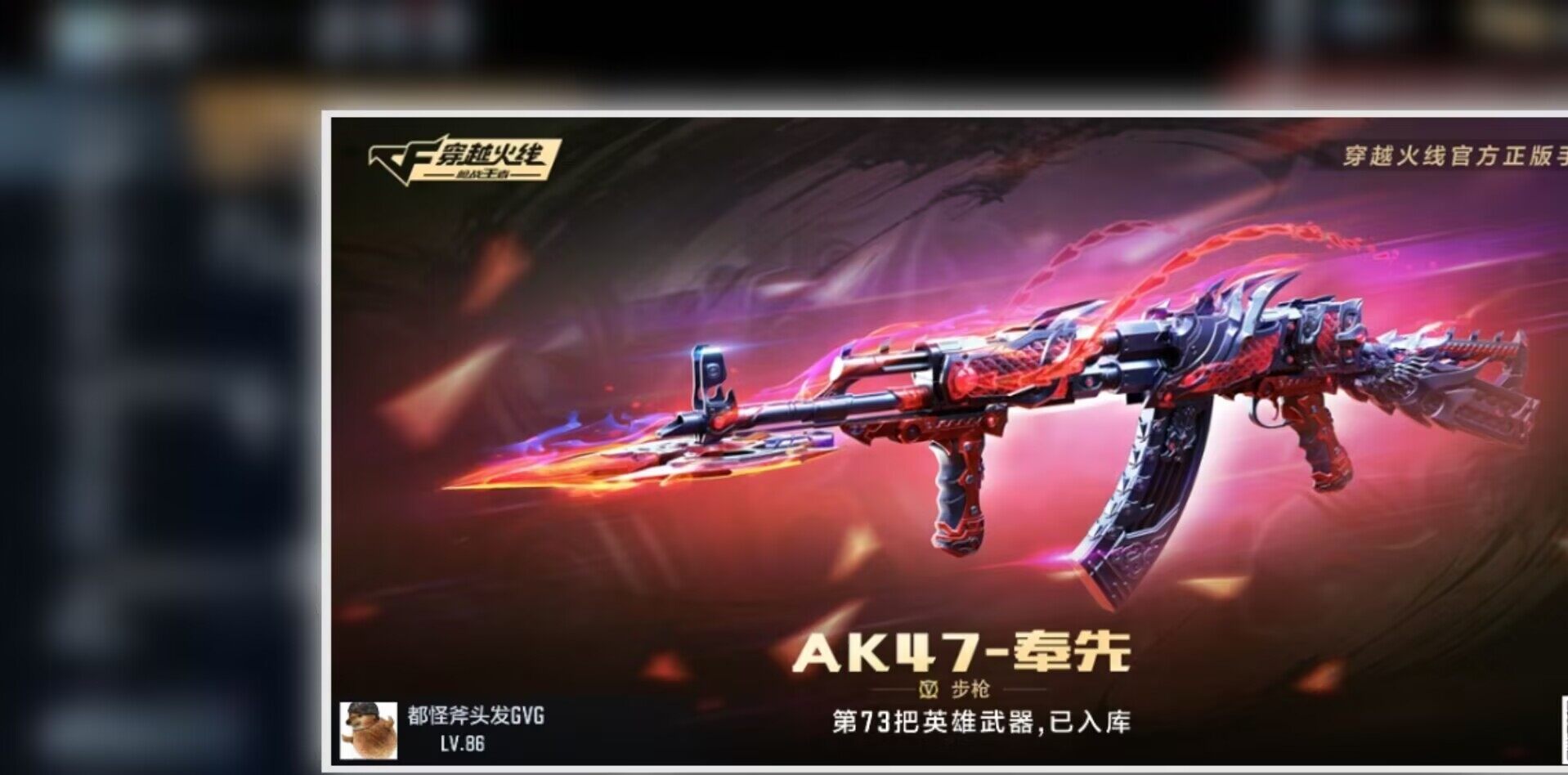 CFMEY323115枪战王者账号详情图11