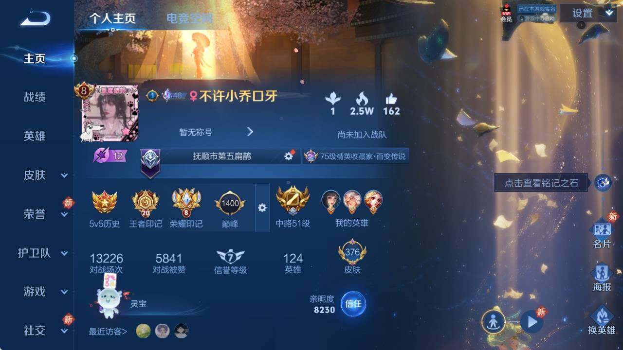 WZ033109875王者荣耀账号详情图8 WZ033109875王者荣耀账号详情图8