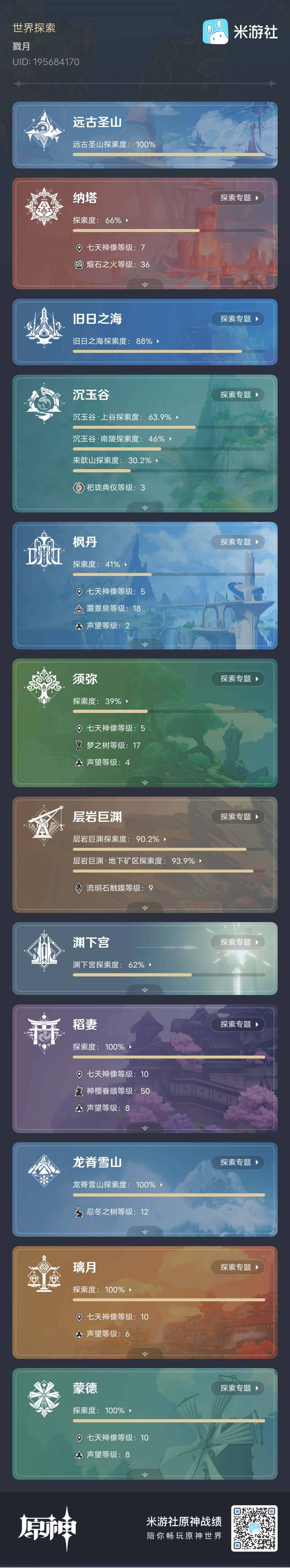 YSEY31700原神账号详情图9 YSEY31700原神账号详情图9
