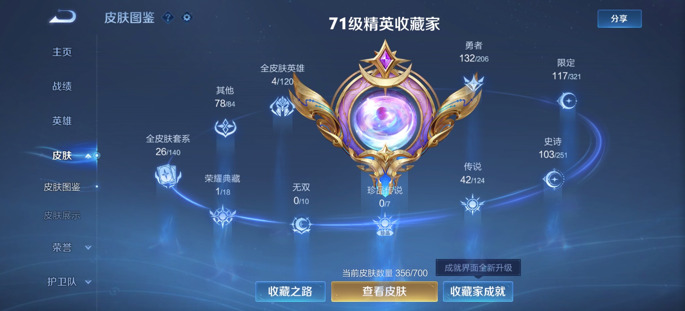 WZYXS3203235王者荣耀账号详情图4 WZYXS3203235王者荣耀账号详情图4