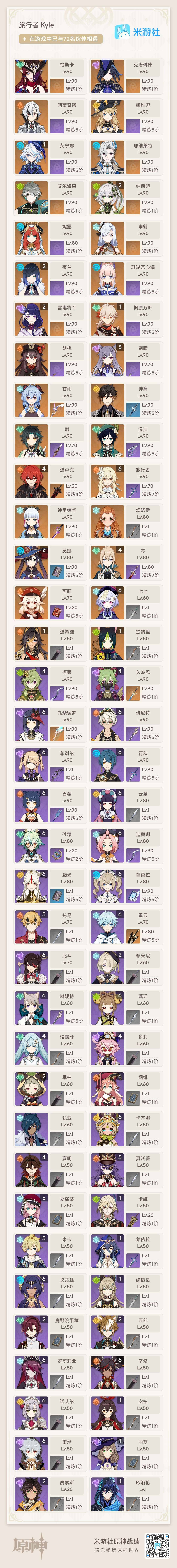 YSEY31737原神账号详情图11 YSEY31737原神账号详情图11
