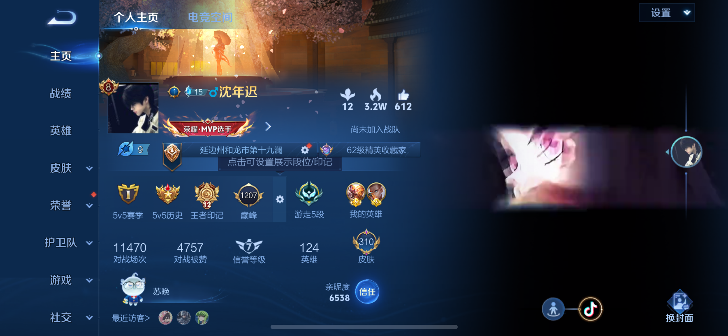 WZCMW3181097王者荣耀账号详情图7