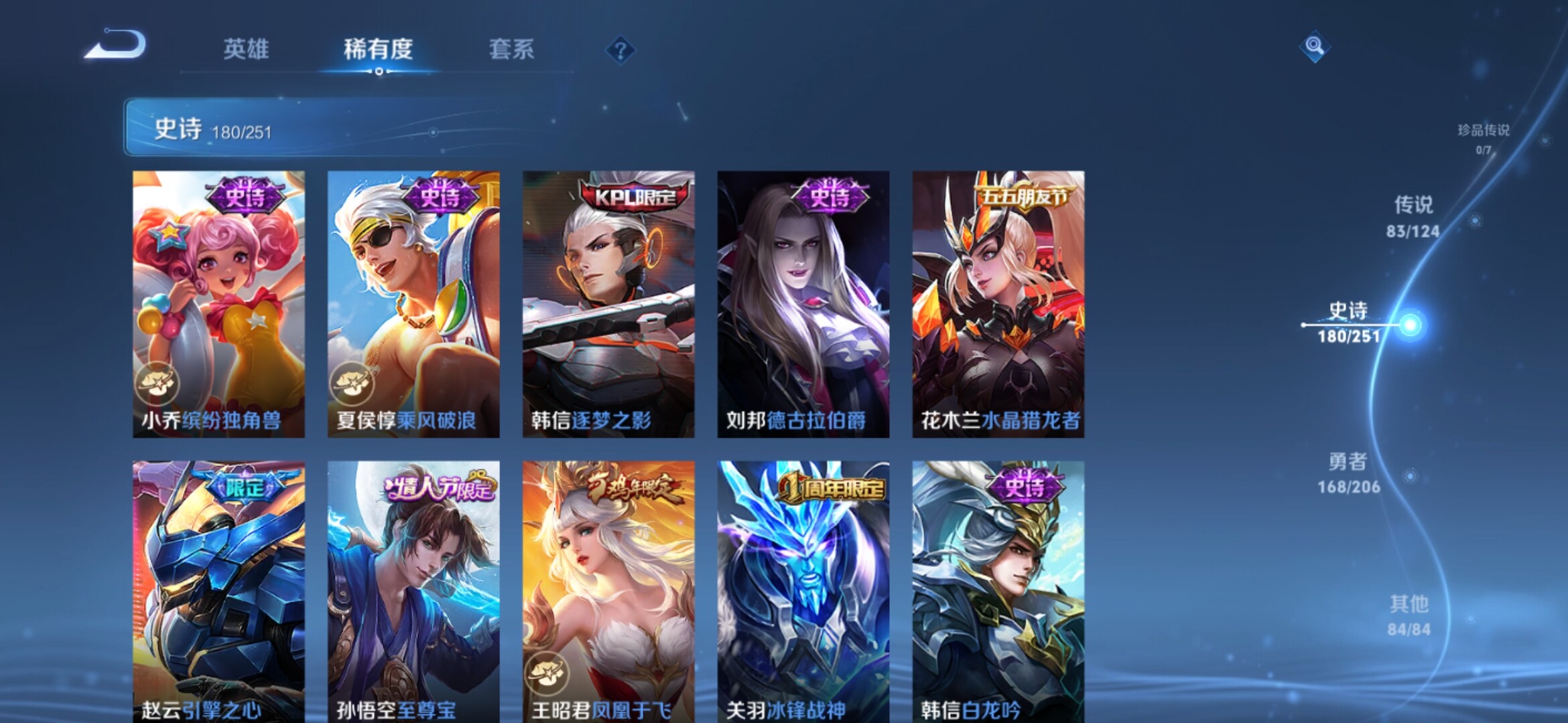 WZXS3115710王者荣耀账号详情图34 WZXS3115710王者荣耀账号详情图34