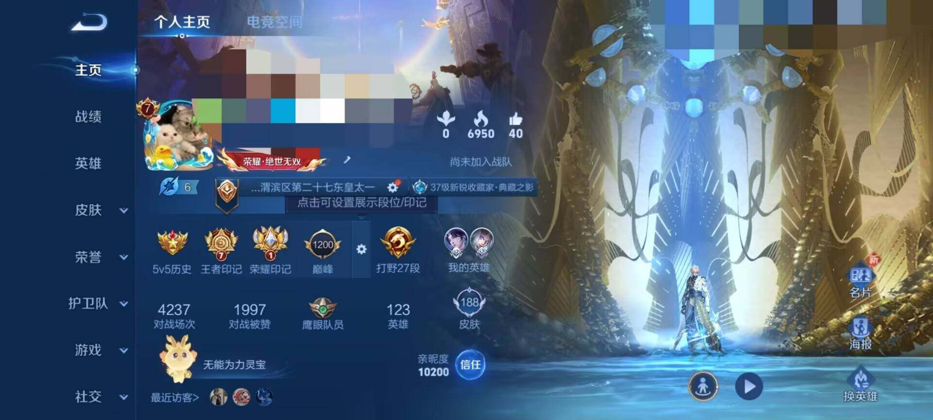 WZEY3119495王者荣耀账号详情图5 WZEY3119495王者荣耀账号详情图5