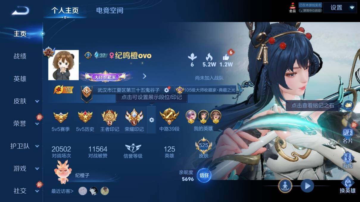 WZ033118982王者荣耀账号详情图11 WZ033118982王者荣耀账号详情图11