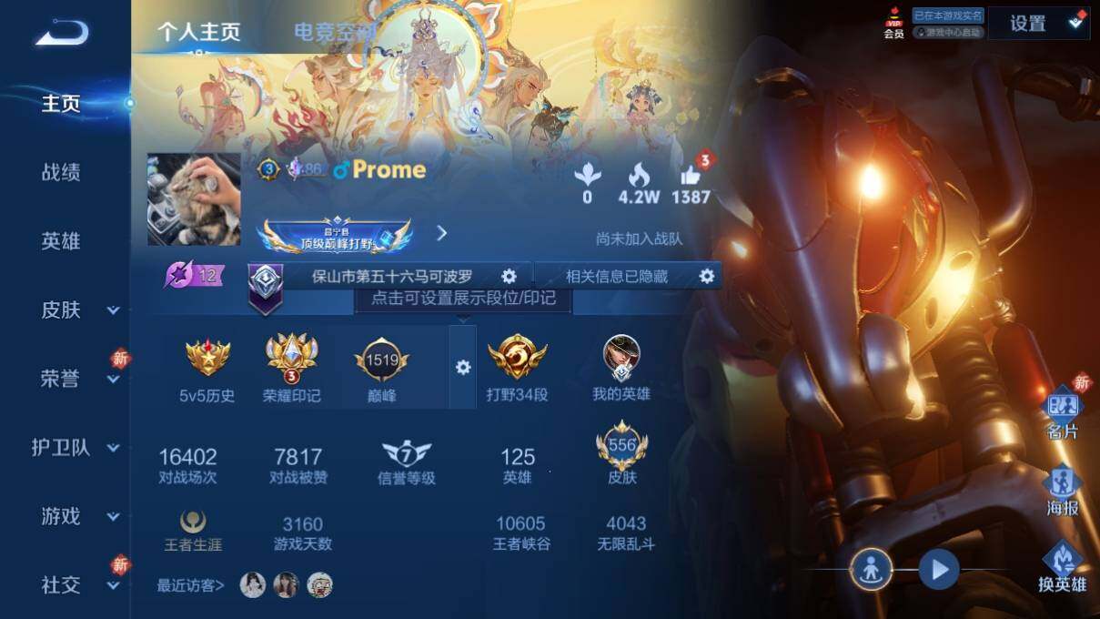 WZ033118980王者荣耀账号详情图11 WZ033118980王者荣耀账号详情图11