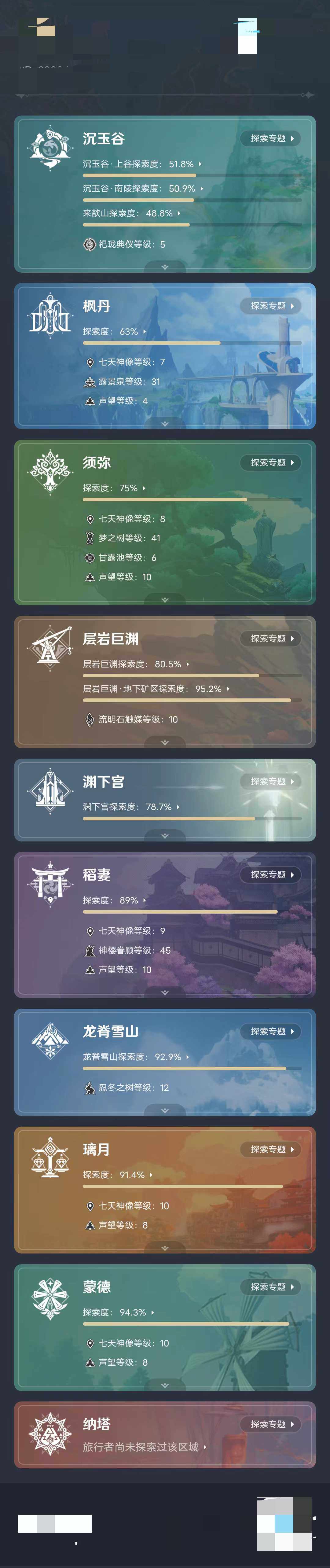 YSEY32382原神账号详情图4 YSEY32382原神账号详情图4