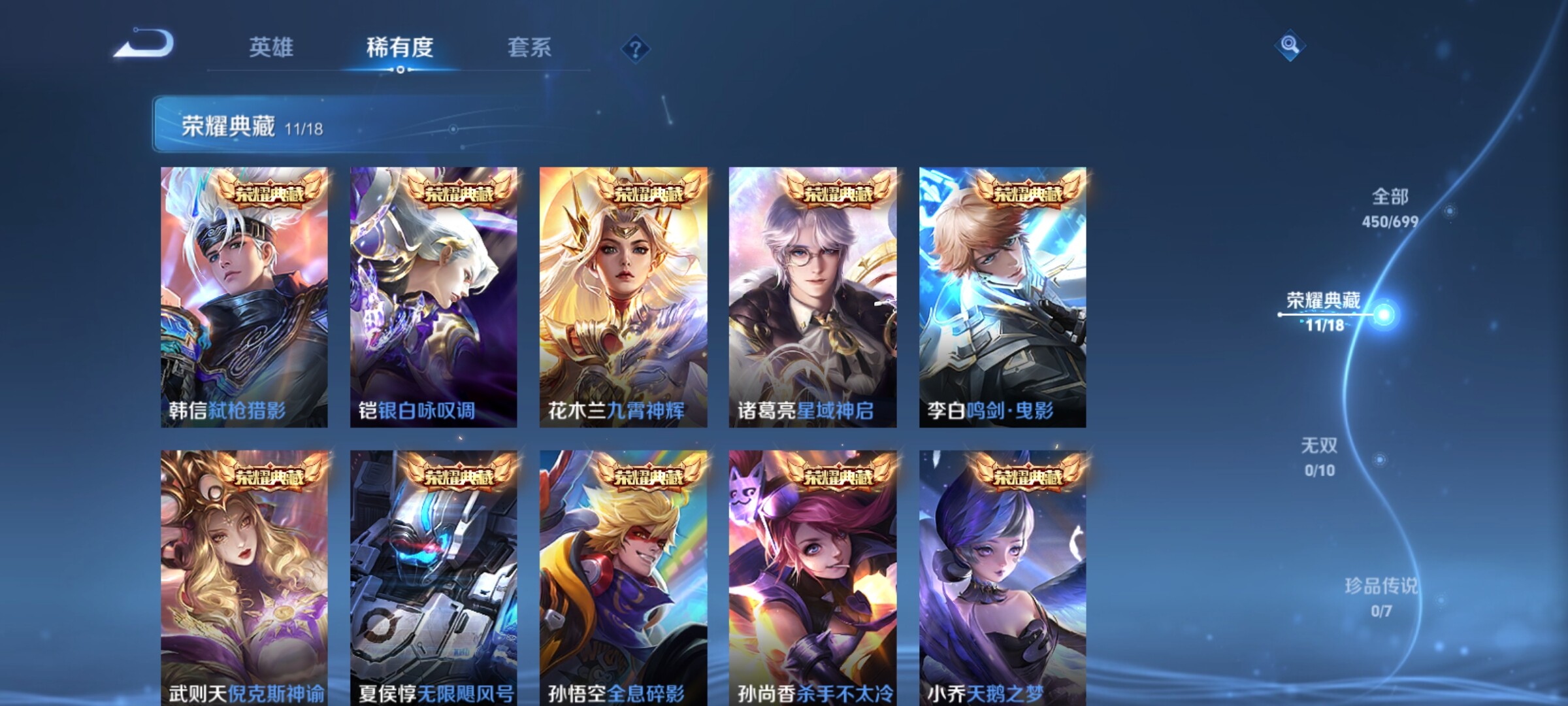 WZXS3122121王者荣耀账号详情图6 WZXS3122121王者荣耀账号详情图6