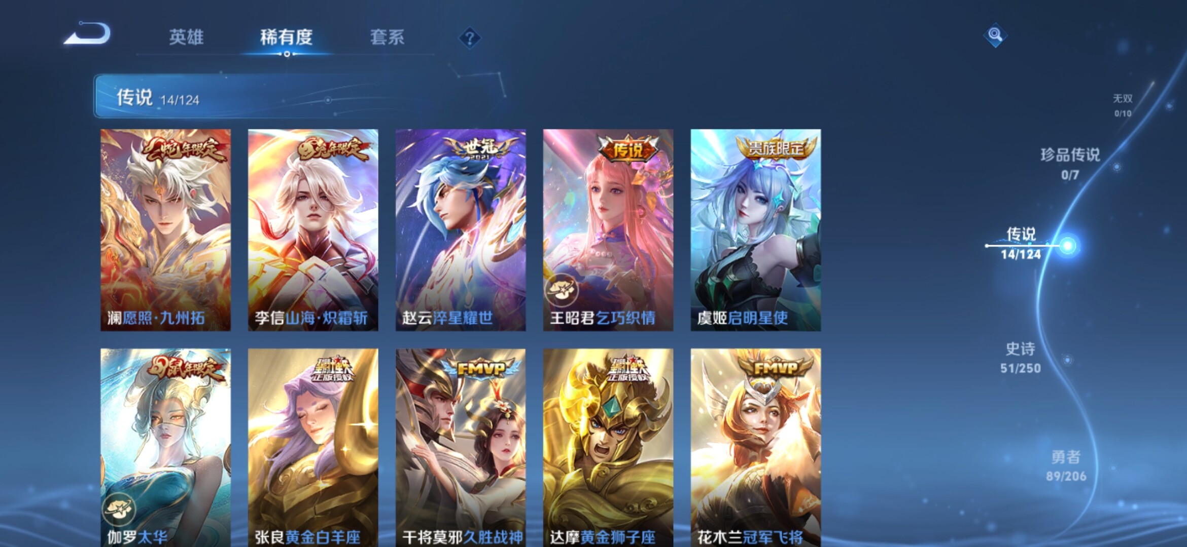 WZXS3122993王者荣耀账号详情图7 WZXS3122993王者荣耀账号详情图7
