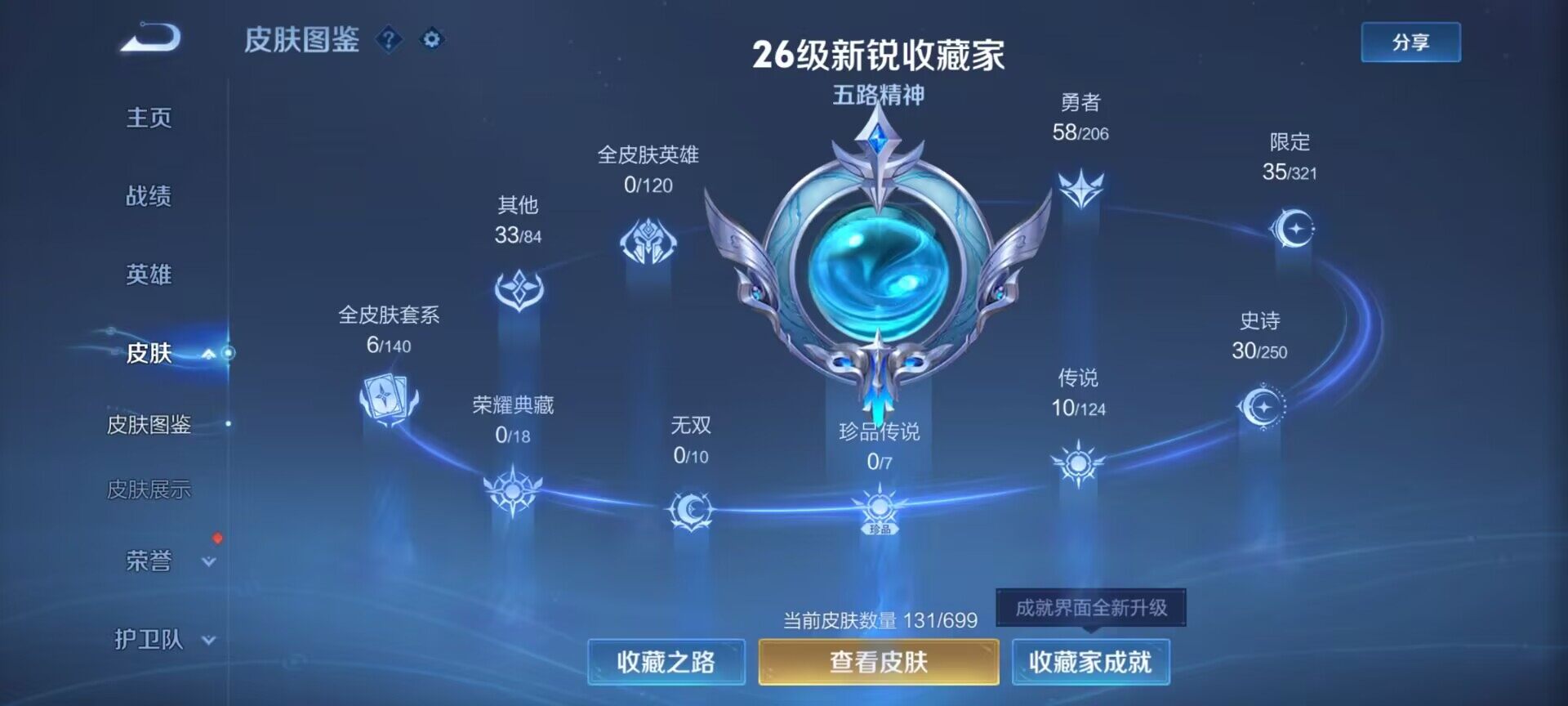WZEY3124004王者荣耀账号详情图4 WZEY3124004王者荣耀账号详情图4