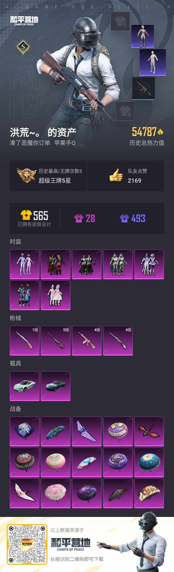 HPQM3206772和平精英账号详情图2 HPQM3206772和平精英账号详情图2