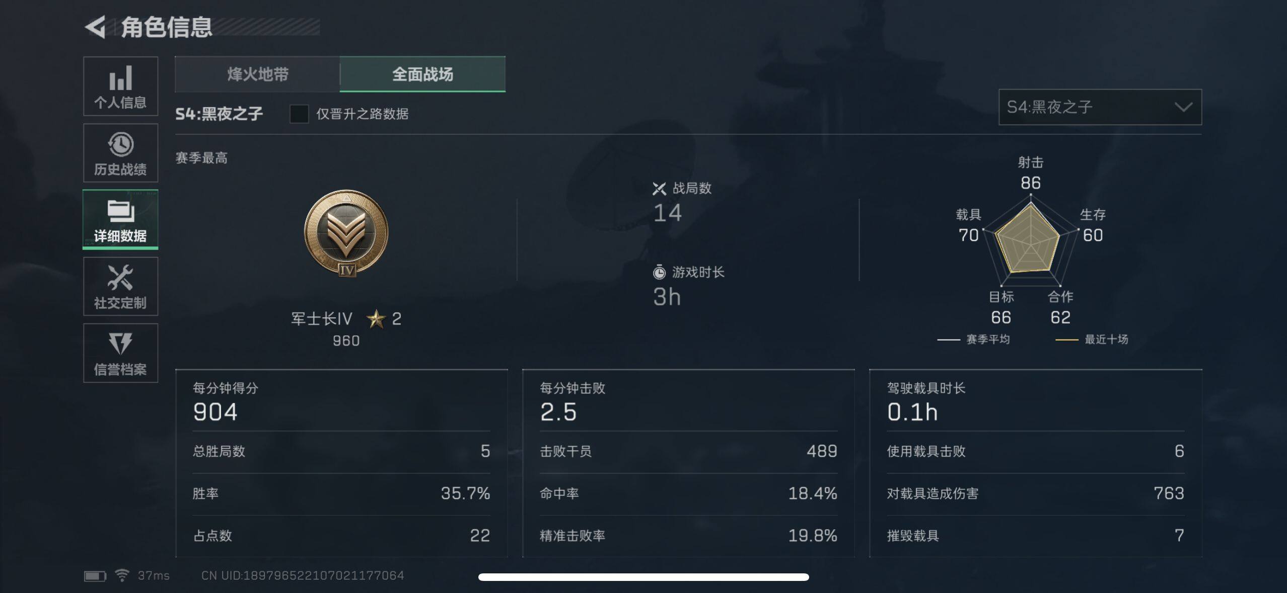SJZEY34191三角洲行动账号详情图2 SJZEY34191三角洲行动账号详情图2