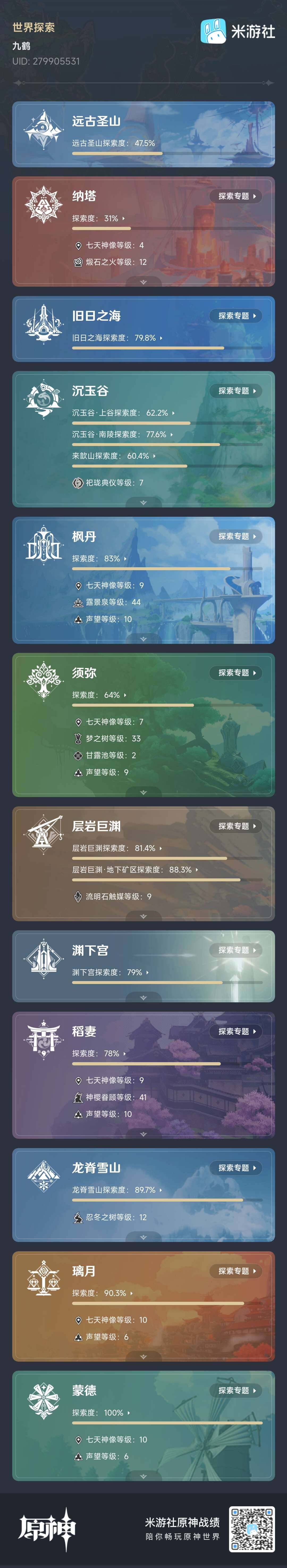 YSEY32586原神账号详情图9 YSEY32586原神账号详情图9