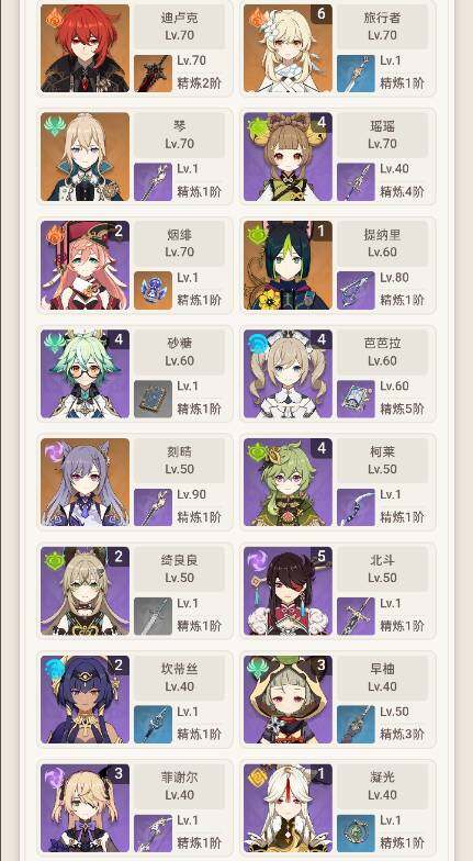YSEY32594原神账号详情图13 YSEY32594原神账号详情图13