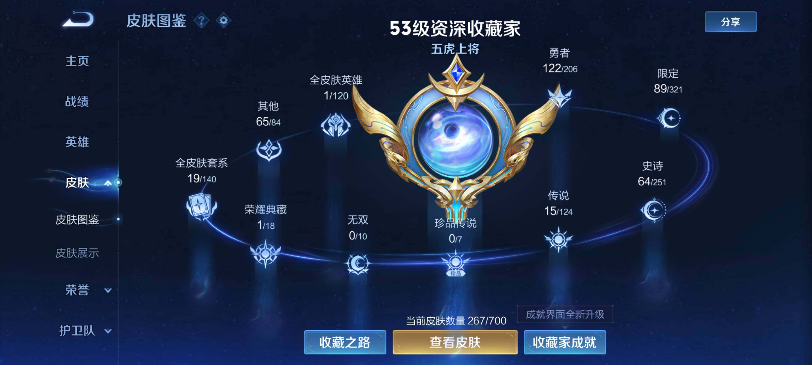 WZEY3128000王者荣耀账号详情图6 WZEY3128000王者荣耀账号详情图6