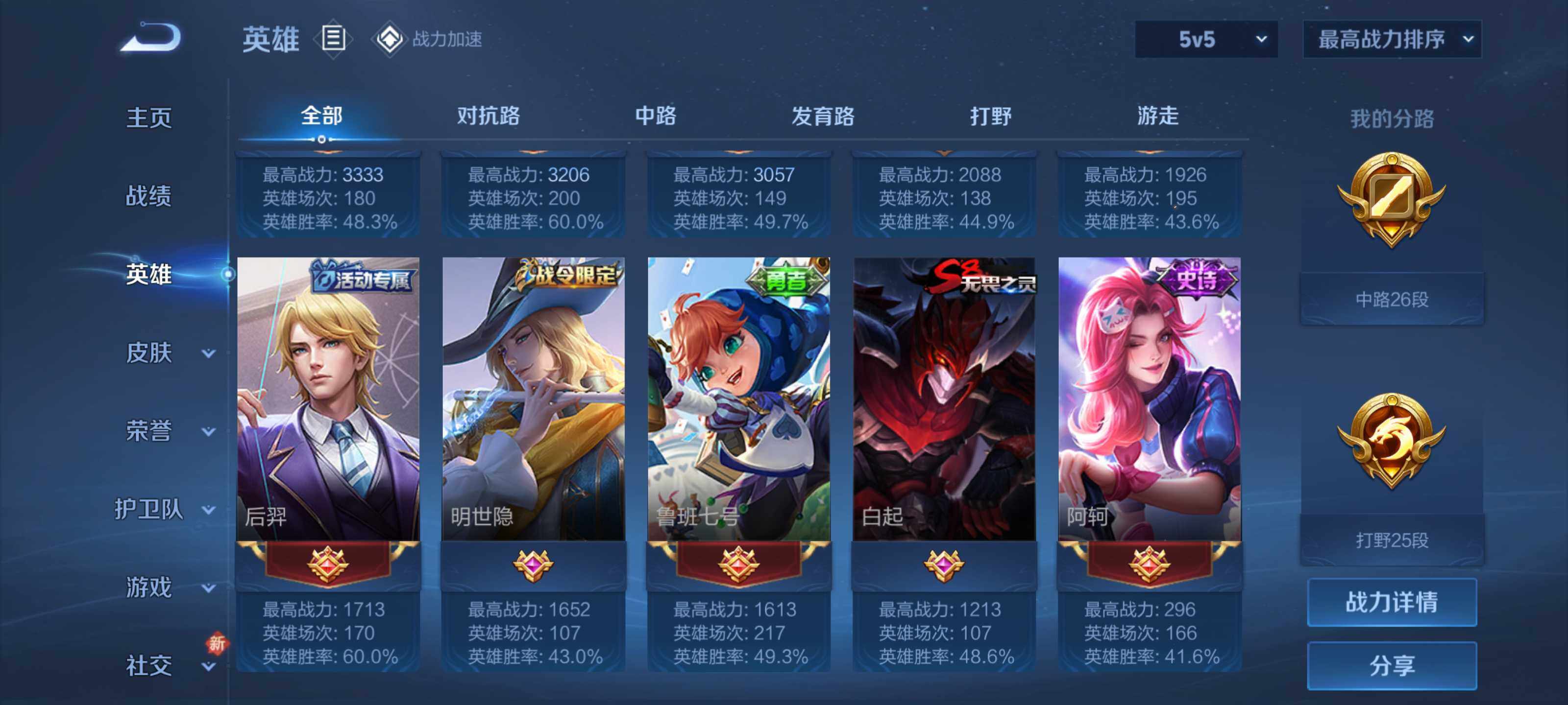 WZEY3128076王者荣耀账号详情图12 WZEY3128076王者荣耀账号详情图12
