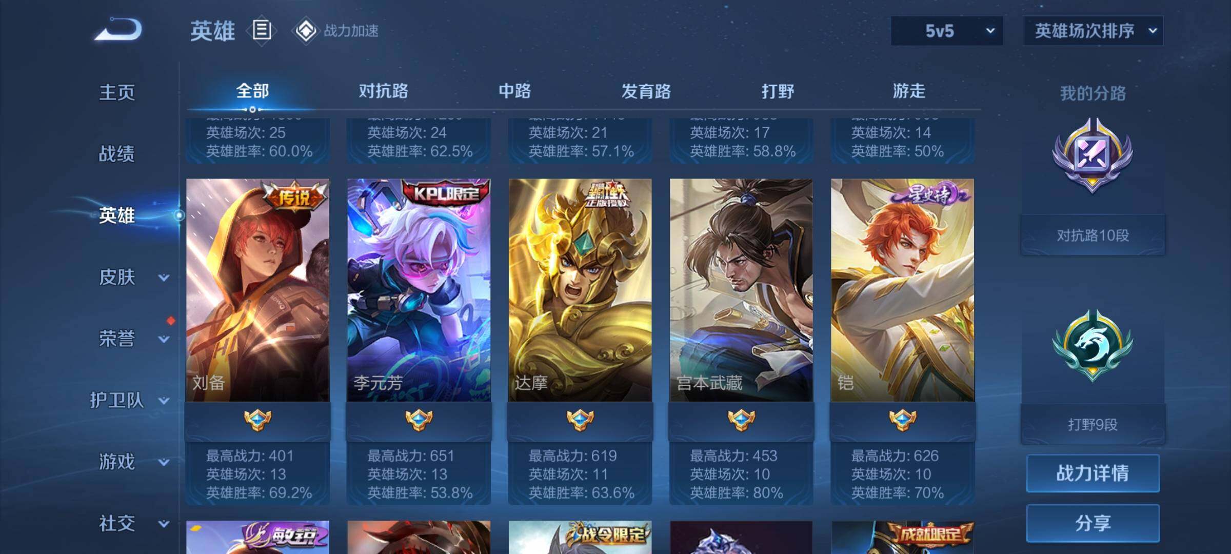 WZEY3129121王者荣耀账号详情图7 WZEY3129121王者荣耀账号详情图7