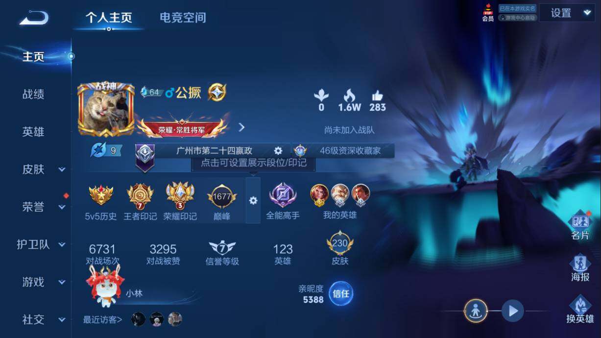 王者荣耀账号苹果QQ量精品账号】-贵8-无双王者-123英雄-230皮肤-22传说-61史诗-2星传说-220夺宝
【内